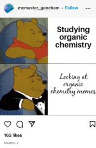 @mcmaster_genchem keeps students engaged with memes (and more).