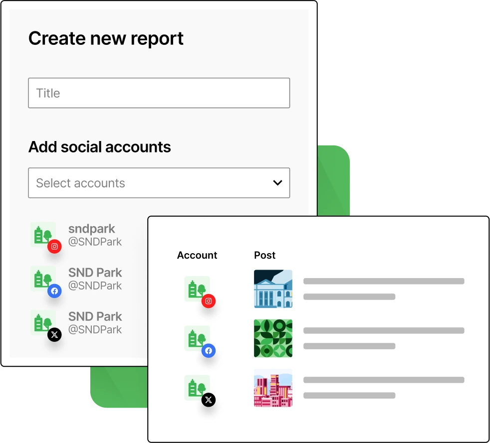 unified dashboard for social metrics