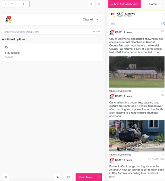 SND's Nextdoor for News Posts Stream