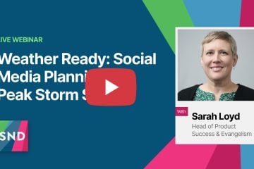 Social Media Planning for Peak Storm Season